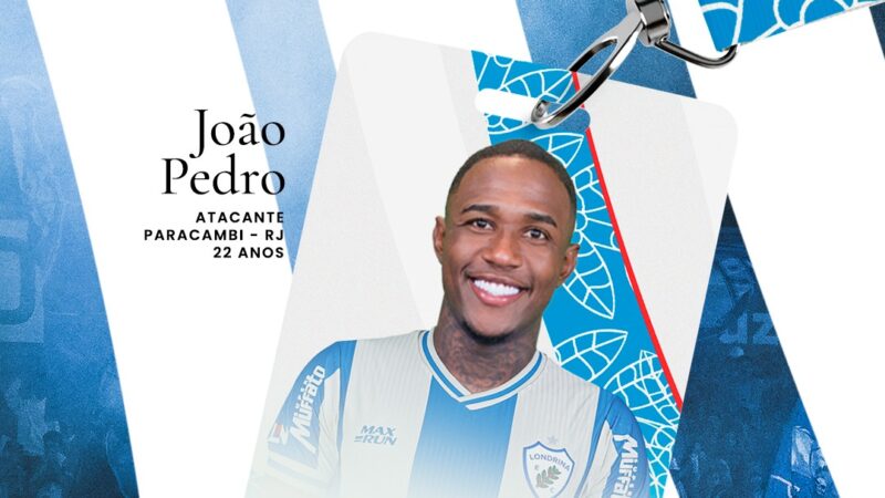 Londrina anuncia atacante João Pedro, ex-Flamengo que escapou do incêndio no Ninho do Urubu
