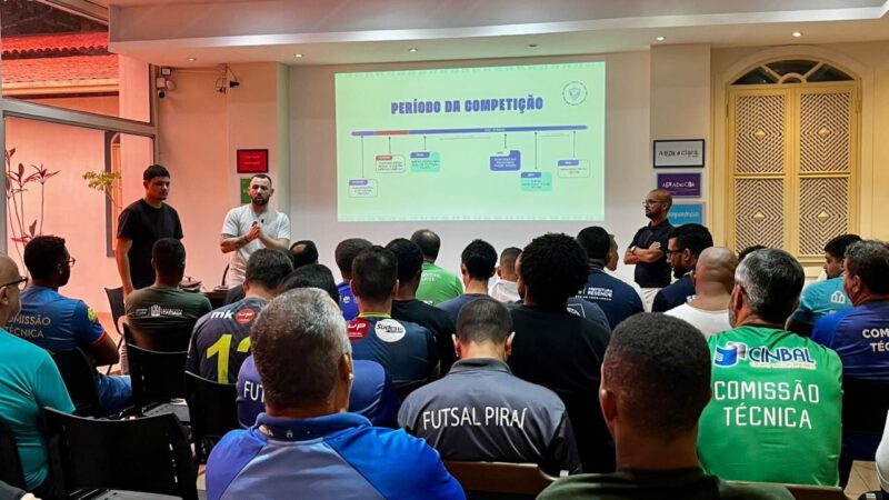 Sorteio define grupos da Copa Rio Sul de Futsal 2026