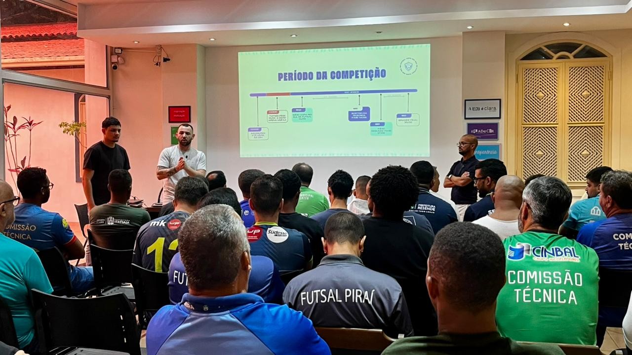 Sorteio define grupos da Copa Rio Sul de Futsal 2026