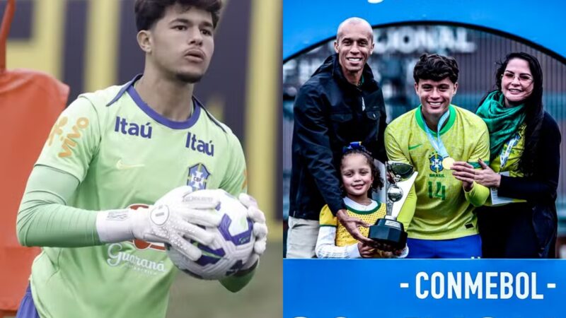 Seleção sub-16 é convocada com Bruninho Samudio e filho do ex-zagueiro Miranda; veja lista