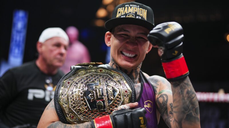 Larissa Pacheco confirma mudança de categoria após saída da PFL