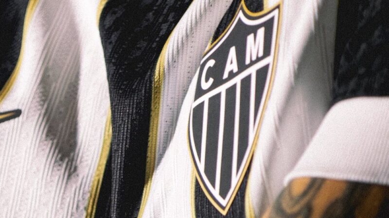Atlético-MG divulga camisa principal para 2026