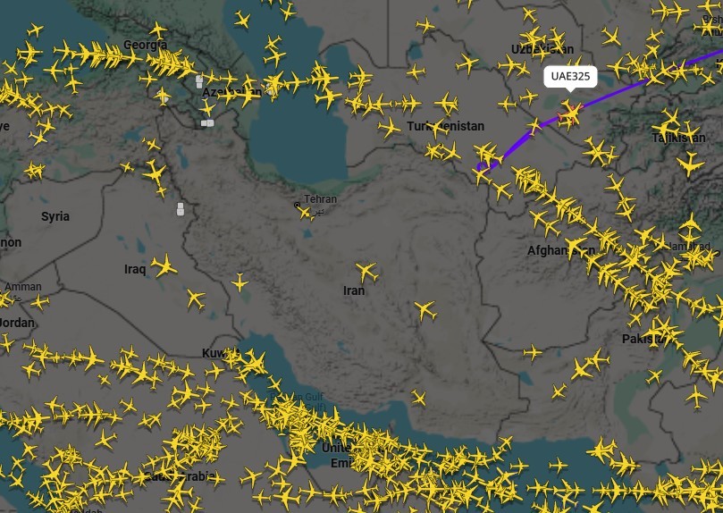 Irã fecha espaço aéreo para todos os voos internacionais