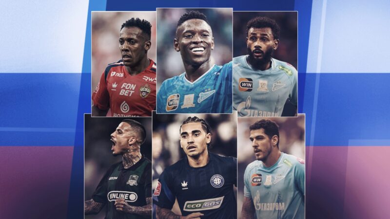 Com David Ricardo, futebol russo tem 32 brasileiros; veja os jogadores