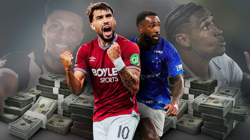 Janela da Série A bate R$ 1 bilhão em reforços pela primeira vez em janeiro; veja os maiores gastos