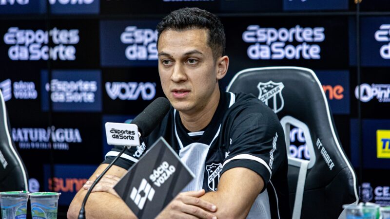 Juan Alano herda camisa 10 do Ceará, destaca trabalho com Zico e readaptação ao futebol brasileiro