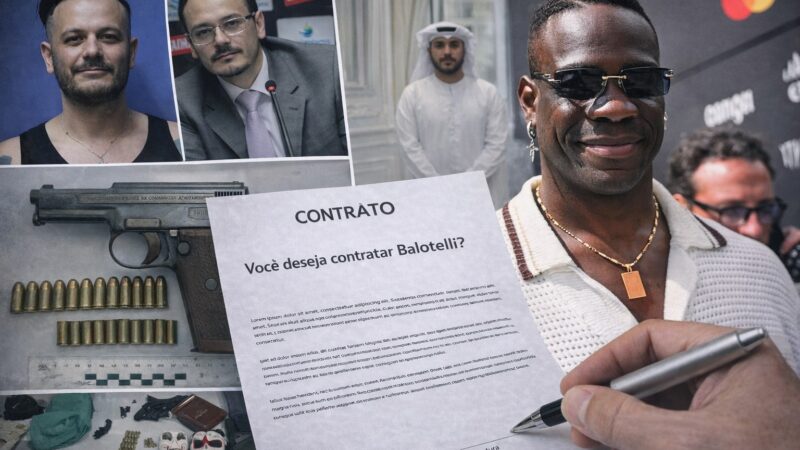 “Exemplo de enganação” no Vasco, diretor preso duas vezes reaparece oferecendo Balotelli a clubes; conheça