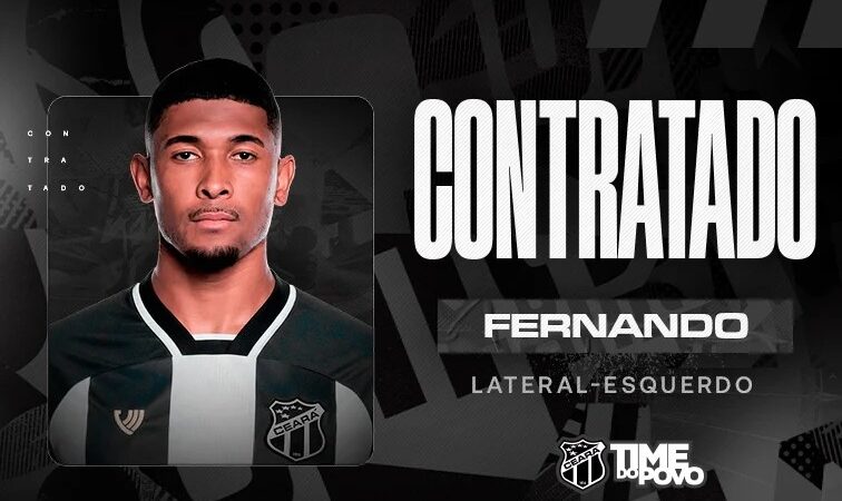Ceará anuncia contratação do lateral-esquerdo Fernando, ex-Athletico