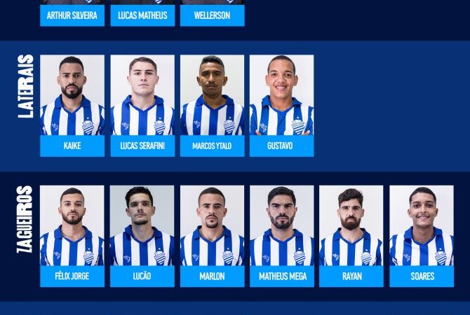 Quem é quem? CSA mostra o rosto de todos os jogadores de seu elenco