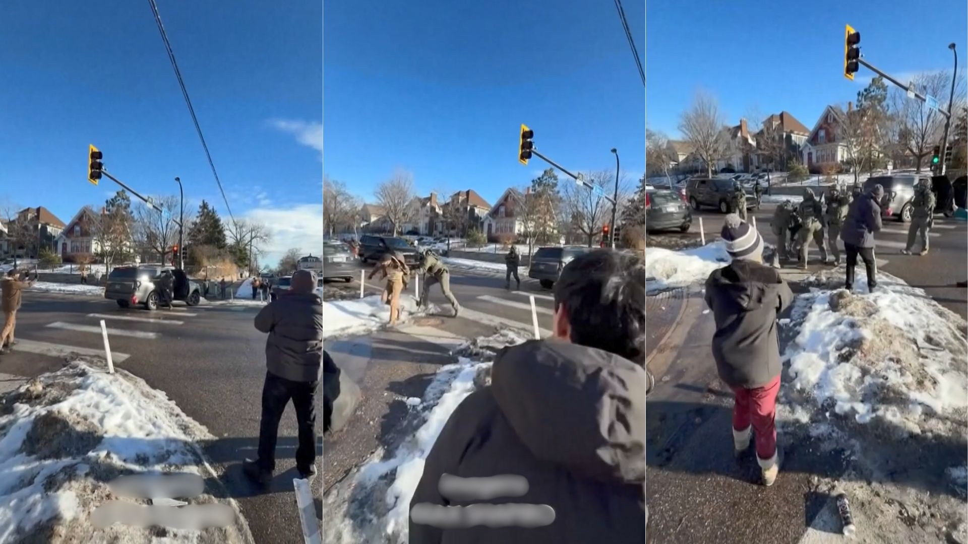 Minneapolis: novo VÍDEO mostra enfermeiro brigando com agentes federais 11 dias antes de ser morto