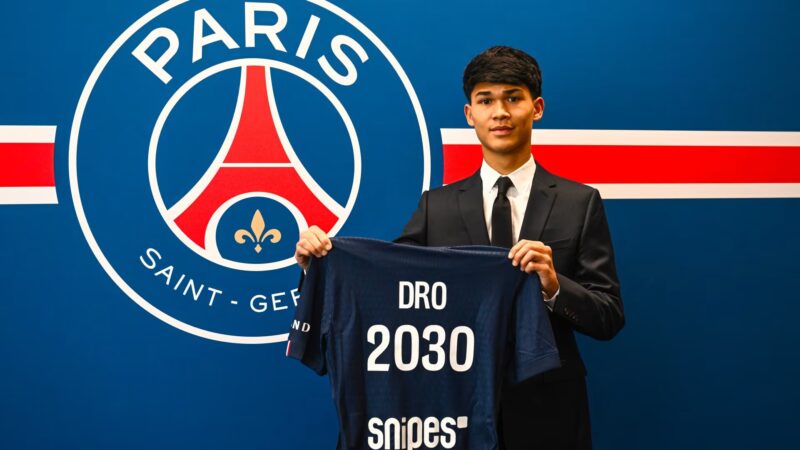 PSG anuncia Dro Fernández, espanhol de 18 anos que pagou multa para deixar o Barcelona
