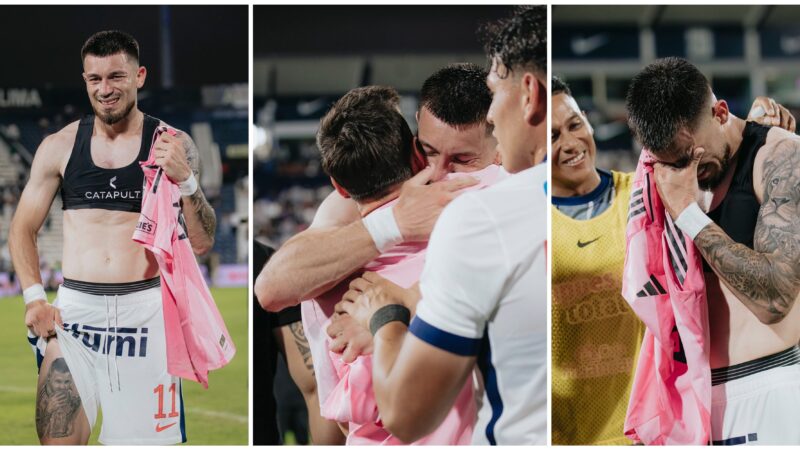 Argentino do Alianza Lima que tem Messi tatuado na pele troca camisa com ídolo e chora; veja