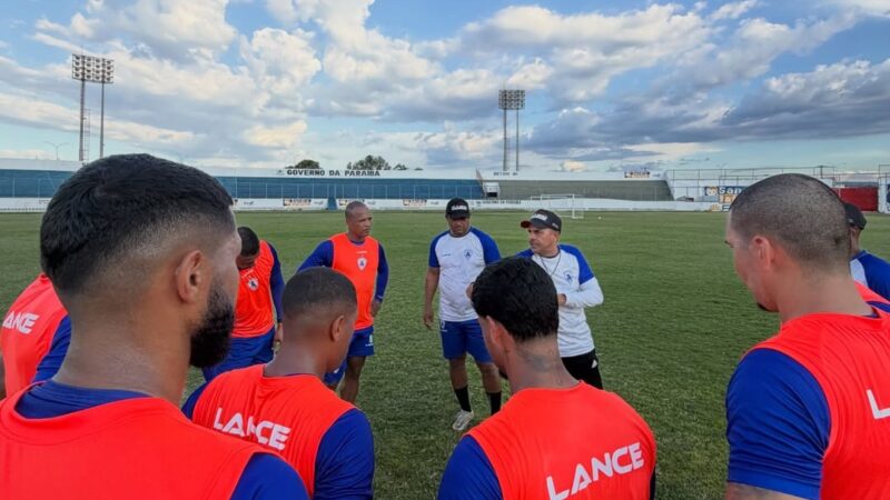 Atlético-PB assume que ainda não está preparado para o Paraibano, mas promete bom desempenho