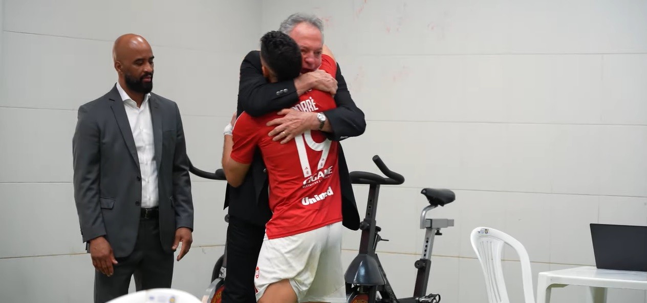 Inter divulga bastidores da vitória no Gre-Nal; veja o vídeo