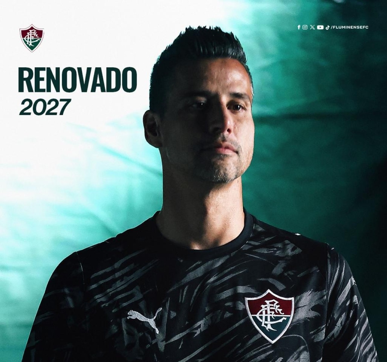 Fluminense renova com Fábio até 2027
