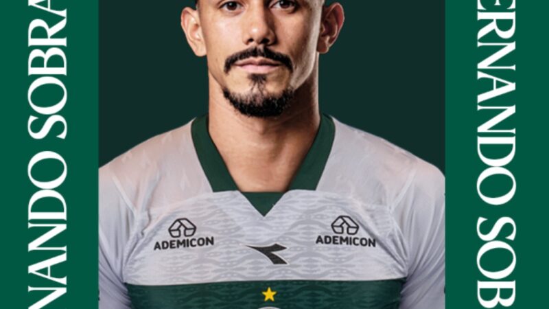 Coritiba anuncia a contratação de Fernando Sobral, ex-Ceará