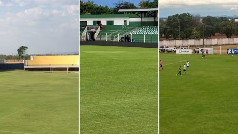 Saiba como estão os estádios que vão receber jogos do Tocantinense 2026
