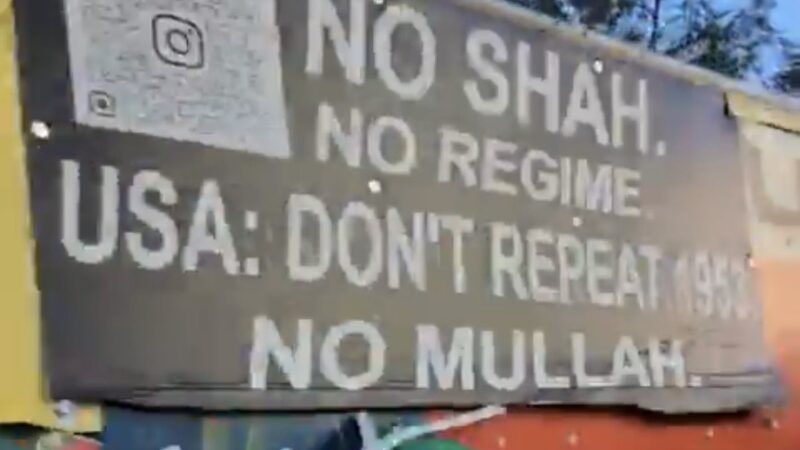 Caminhão avança sobre manifestantes durante ato contra regime do Irã em Los Angeles