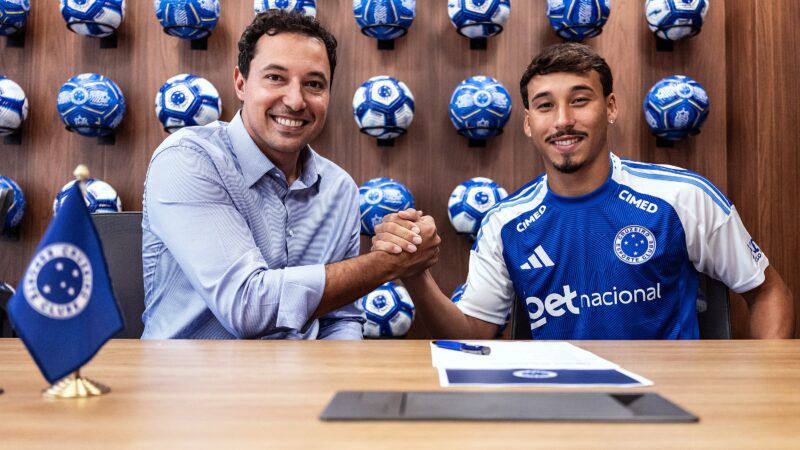 Cruzeiro renova contrato com Japa, alvo recente do Inter