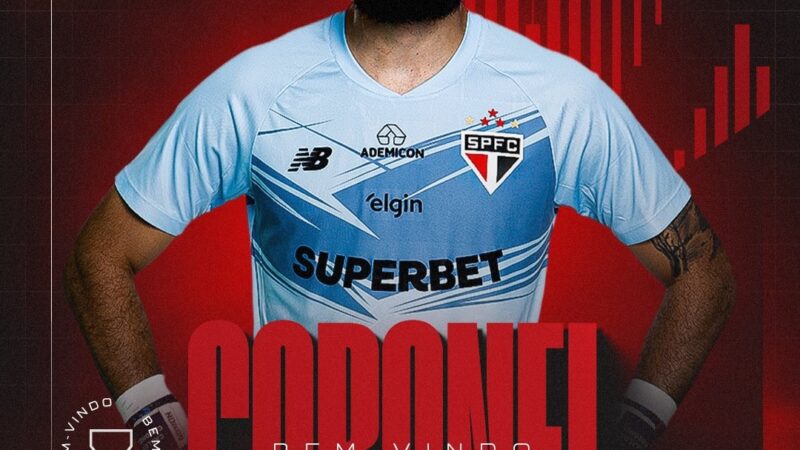 São Paulo anuncia a contratação do goleiro Carlos Coronel, da seleção do Paraguai