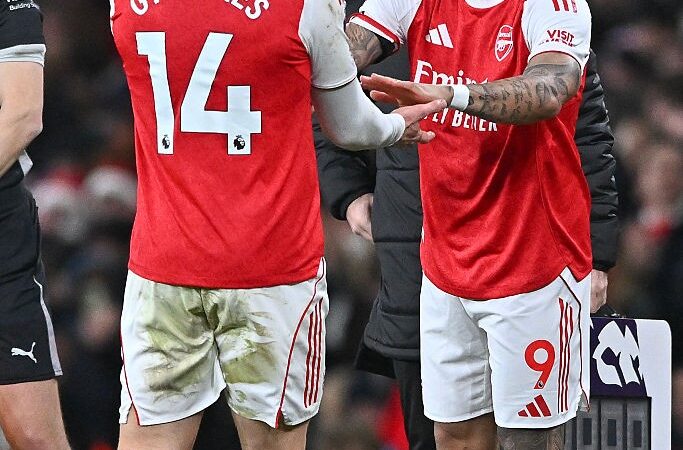 Gabriel Jesus defende Gyökeres em falta de gols no Arsenal: “Já estive na posição dele”