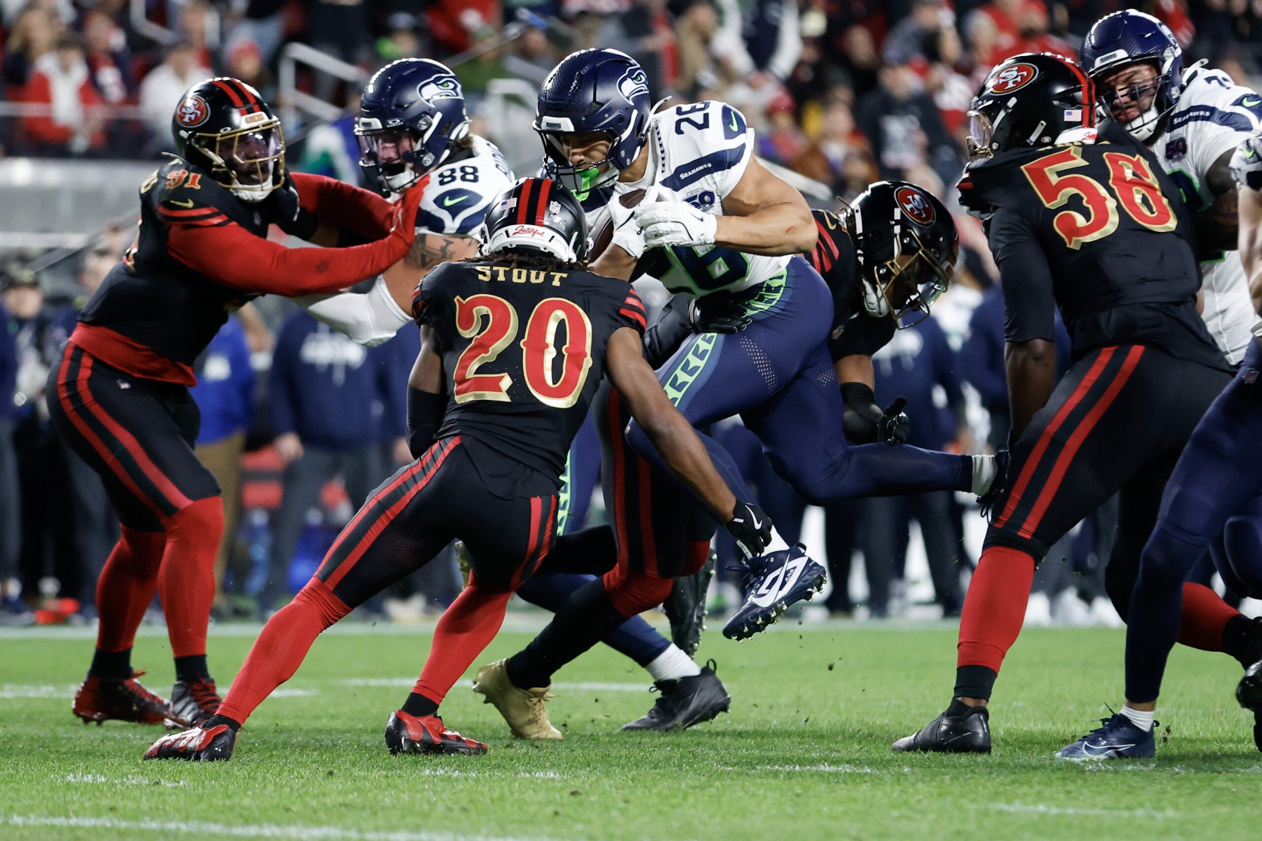 49ers x Seahawks: onde assistir e detalhes da semifinal da NFC da NFL