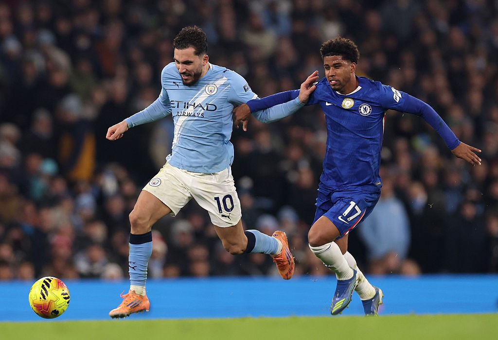 Andrey Santos celebra empate do Chelsea nos acréscimos contra o City: “Partida de caráter”