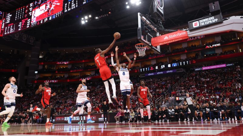 NBA: Rockets viram jogo contra Timberwolves em maior atuação de Durant pela equipe de Houston