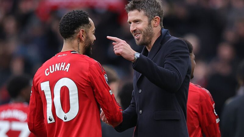 Matheus Cunha elogia Carrick após vitória sobre o Manchester City: “Conhece o caminho da vitória”