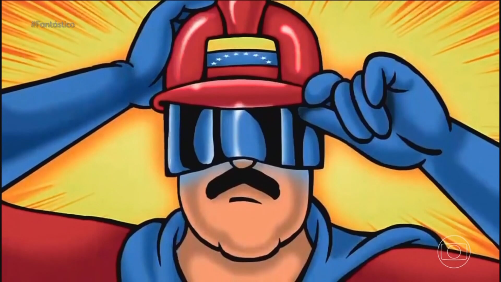 ‘Superbigode’: como Maduro usou TV estatal para virar desenho animado em luta contra ‘monstro dos EUA’; veja