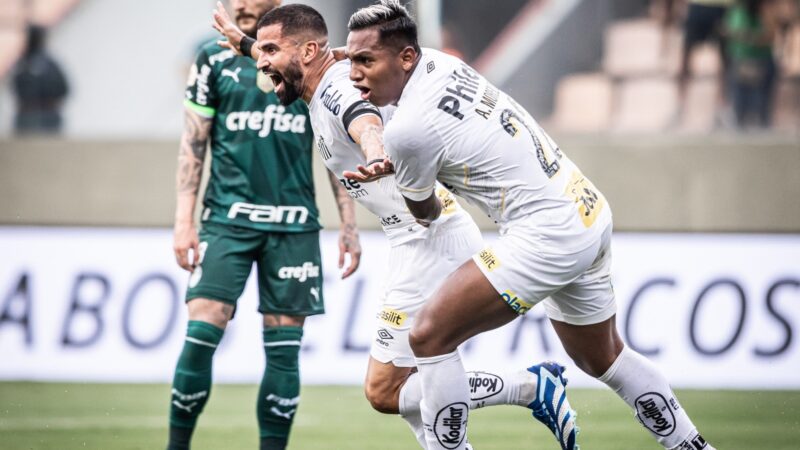 Santos faz clássico no palco de única vitória como visitante contra o Palmeiras na era Abel Ferreira