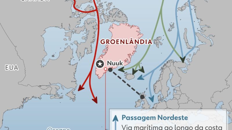 Rússia diz que monitora plano dos EUA de construir Domo de Ouro na Groenlândia