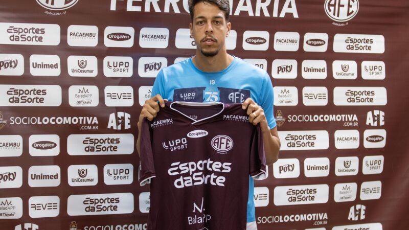 Ferroviária anuncia Guilherme Ferreira, terceiro reforço para Série A2
