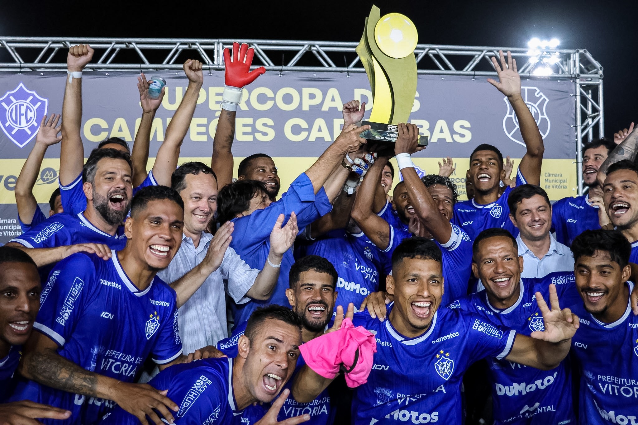 Vitória-ES atropela o Rio Branco-ES e conquista a Supercopa dos Campeões Capixabas 2026