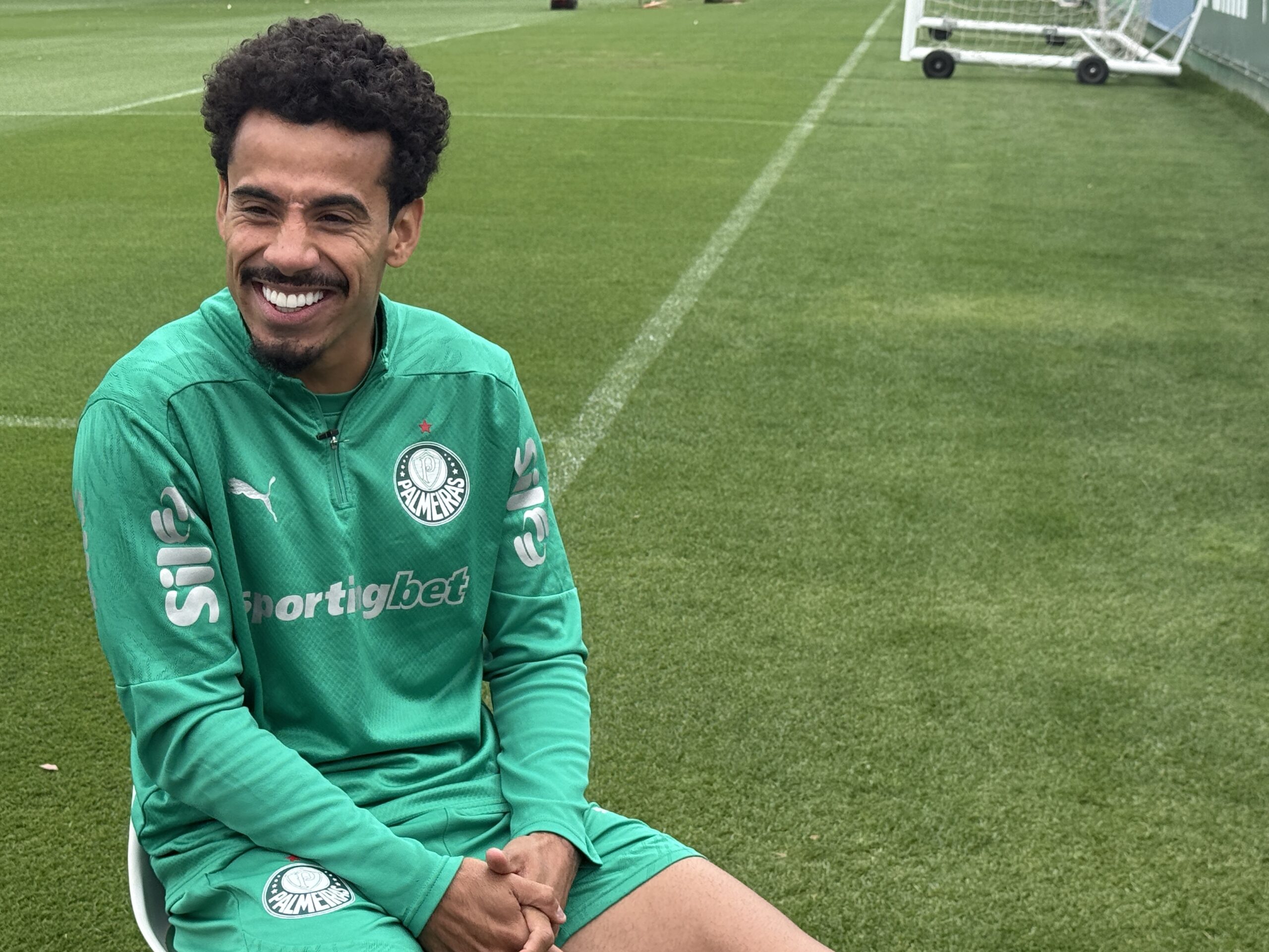 Lucas Evangelista tem contrato com o Palmeiras prorrogado até o fim de 2027