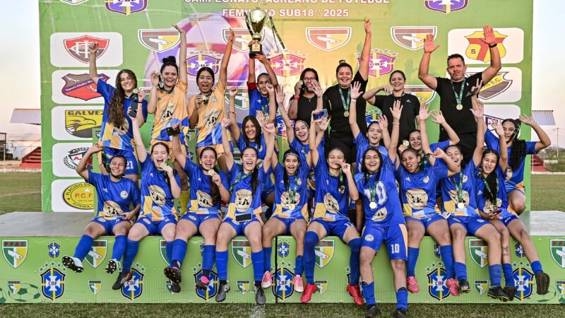 Craques do Futuro é confirmado como representante do Acre no Brasileiro Feminino Sub-20 2026