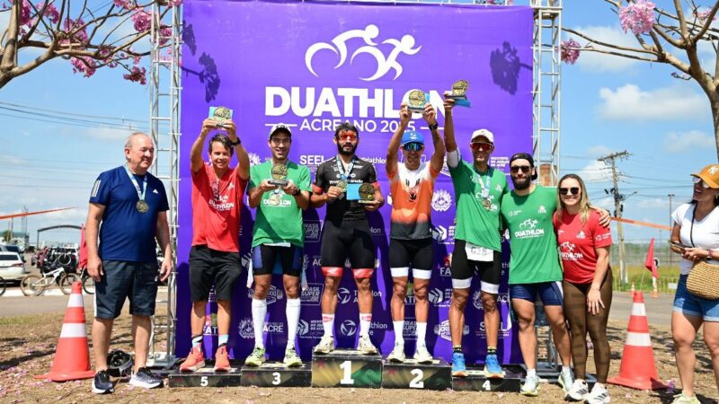 Acre tem 14 triatletas classificados para mundiais na Espanha e nos Emirados Árabes Unidos