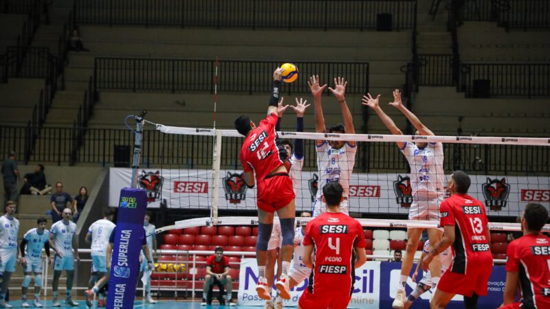 Joinville x SESI Bauru pela Superliga: onde assistir, horário e informações