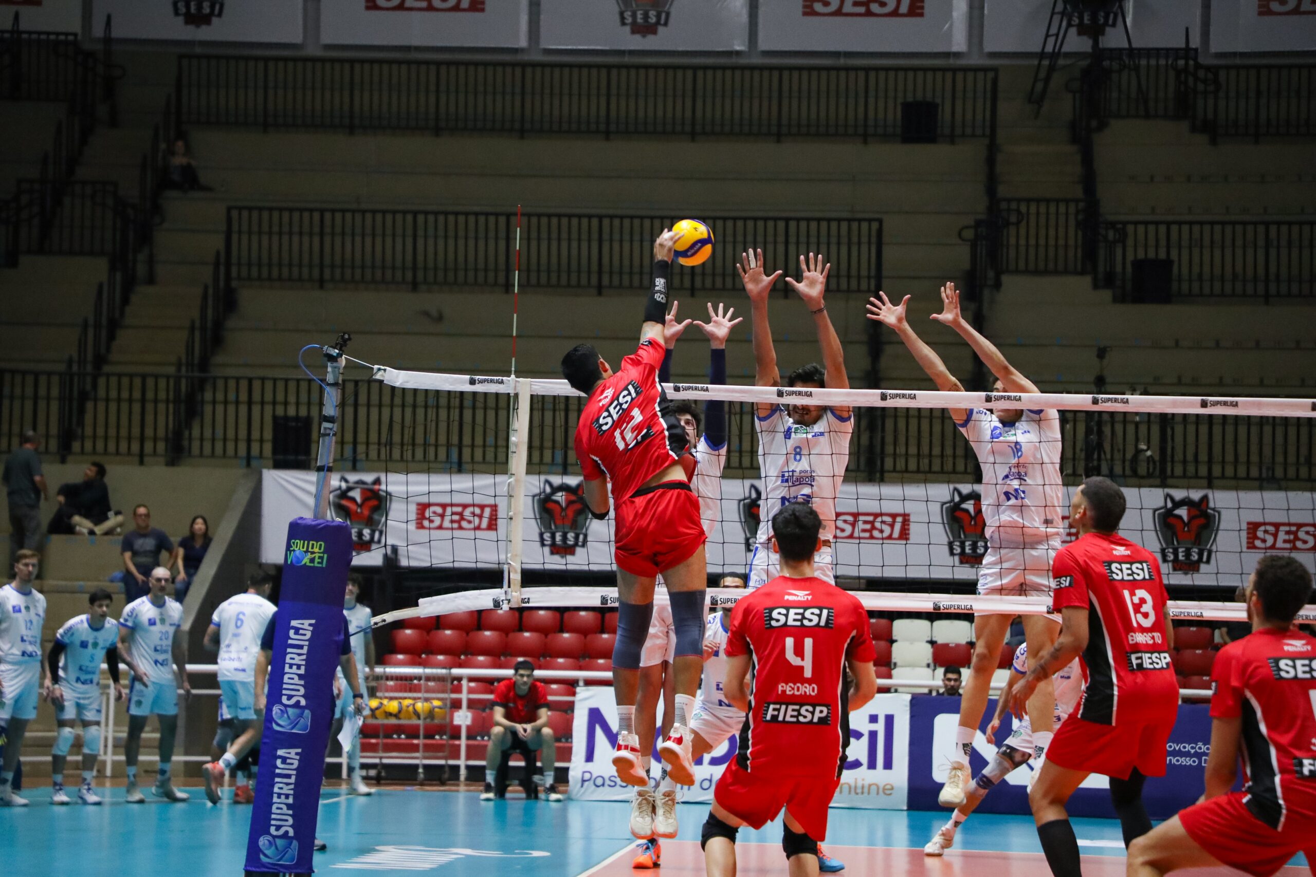 Joinville x SESI Bauru pela Superliga: onde assistir, horário e informações