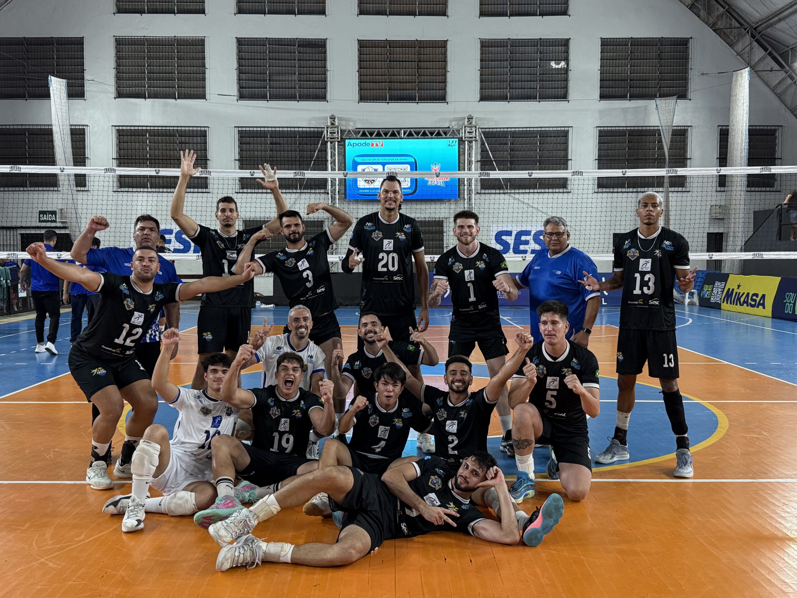 Superliga B 2025/2026: Sesc MS conquista primeira vitória fora de casa