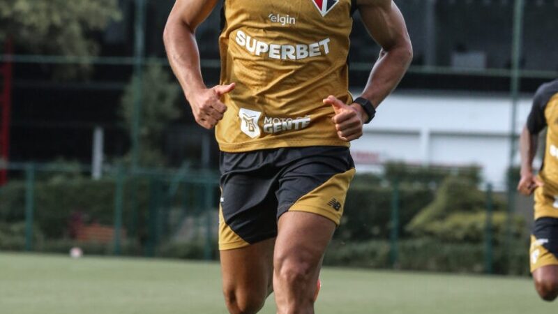 Lucas ganha sequência em busca de recuperação no São Paulo: “Sofri muito”