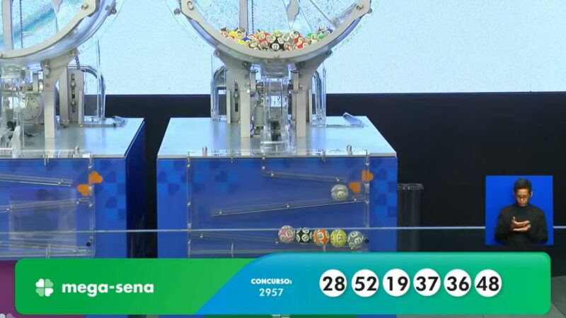 Mega-Sena, concurso 2.957: resultado