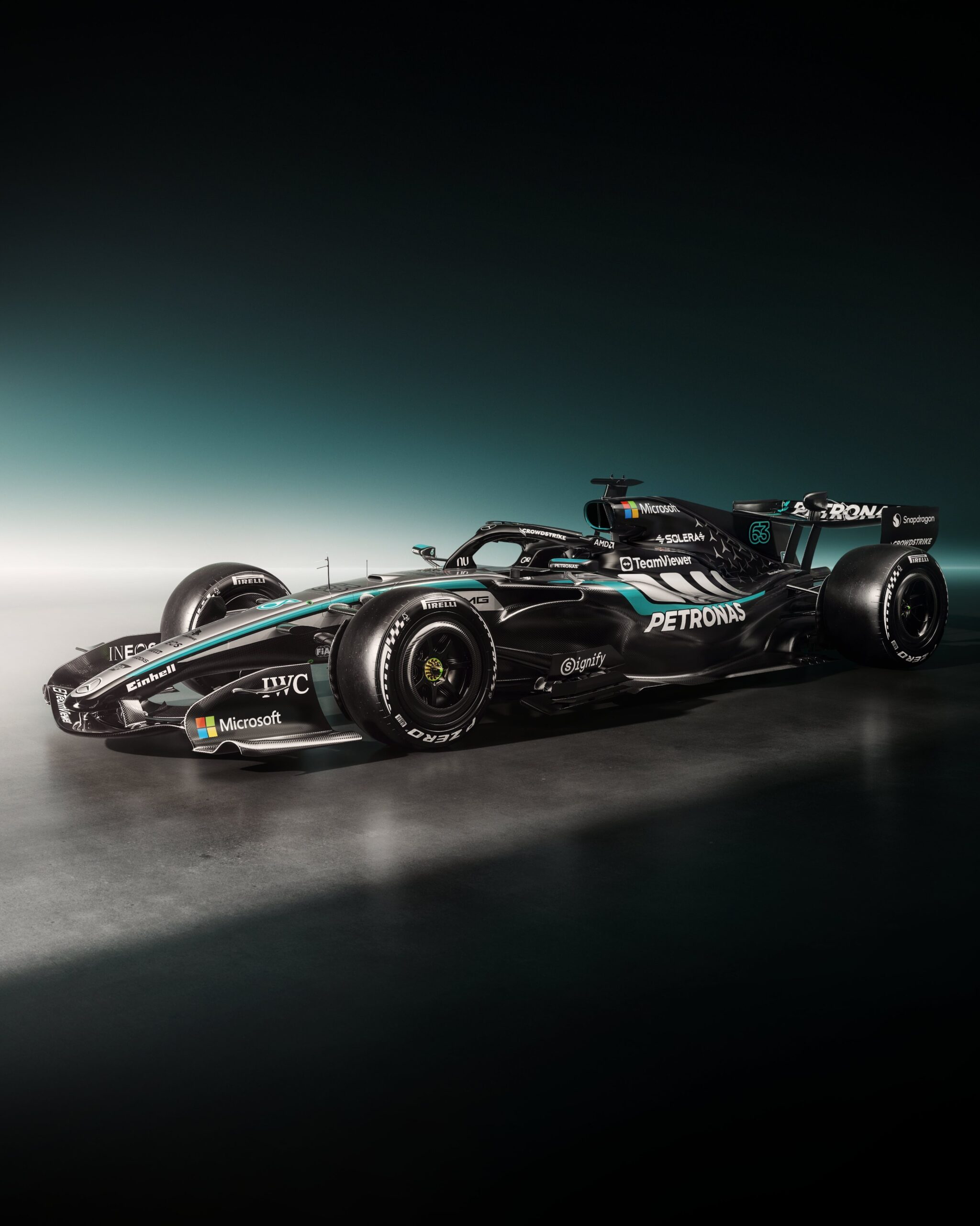 Mercedes mostra oficialmente carro para a F1 2026; confira as imagens