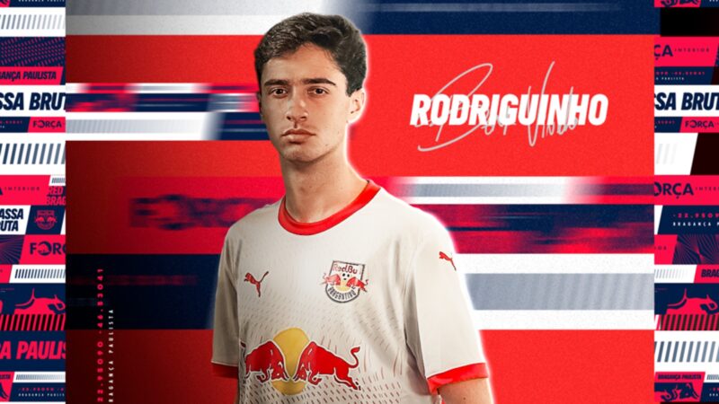Bragantino anuncia contratação de Rodriguinho, ex-São Paulo