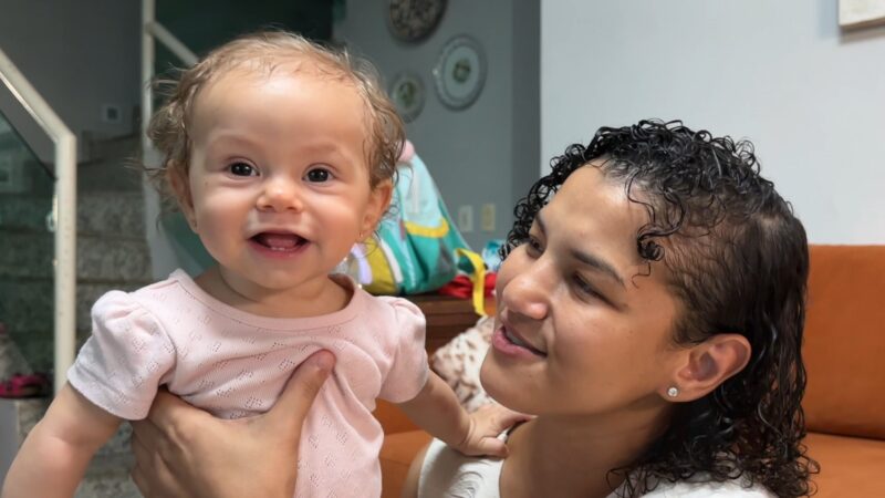 Campeã olímpica, Sarah Menezes curte últimos dias de licença-maternidade após chegada da 2ª filha