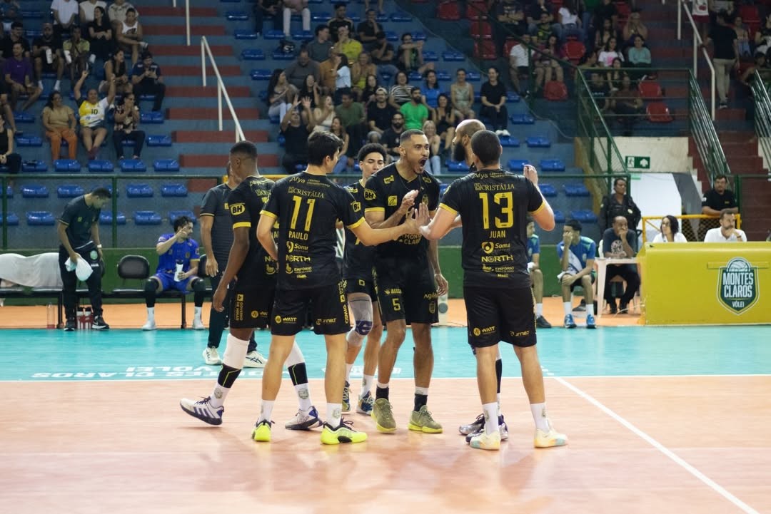Montes Claros vence o Mogi Vôlei e mantém a invencibilidade na Superliga B