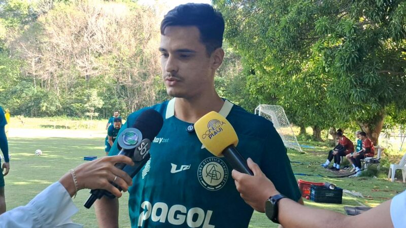 Meia Gabriel Vieira avalia dificuldades do Atlético-PI e admite falhas no ataque