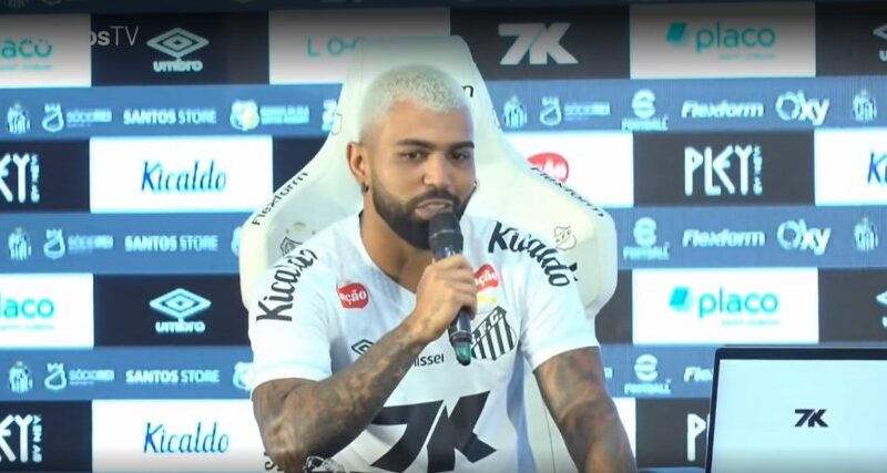 Gabigol diz estar pronto para estrear pelo Santos e minimiza vaias na Vila: “Totalmente natural”