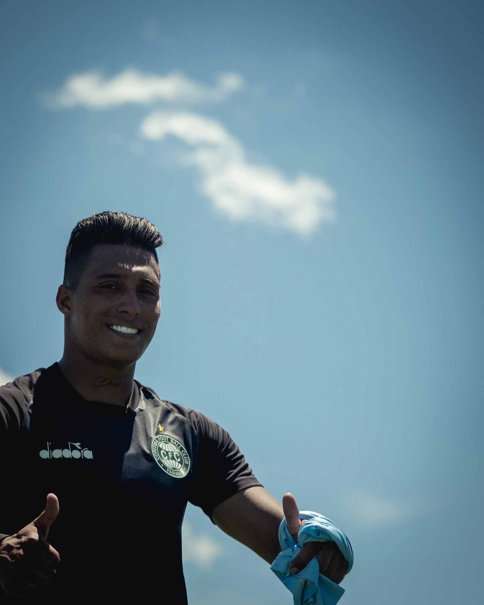 Capitão do Coritiba, Sebas Gómez pode se tornar estrangeiro com mais jogos na história do clube