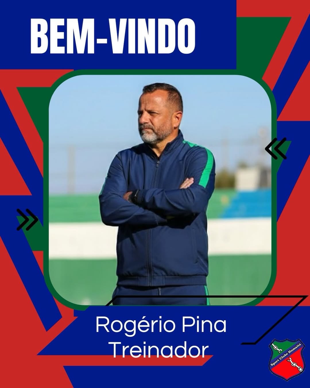 Humaitá confirma treinador Rogério Pina, ex-Artsul-RJ, para substituir Carlos Alberto Dias